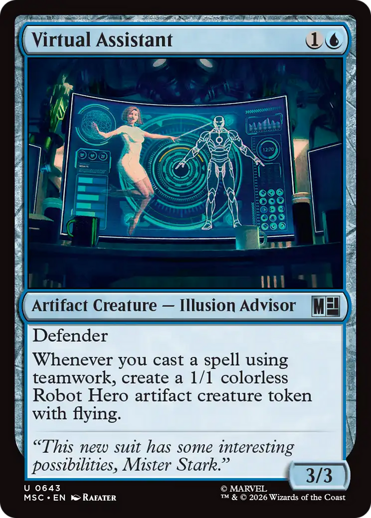 Virtual Assistant [Marvel Super Heroes Commander] | Gear Gaming Bentonville