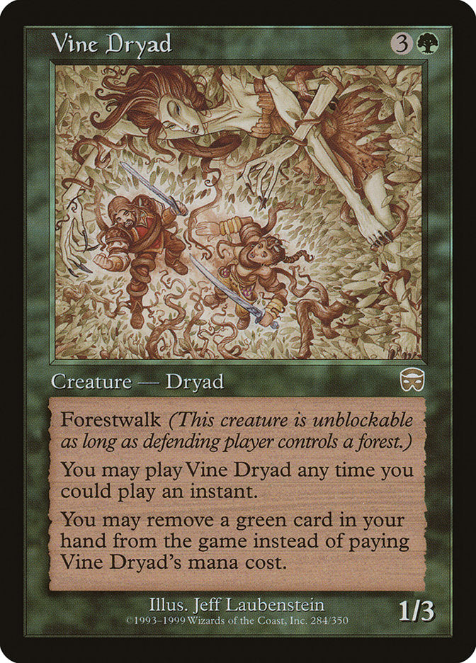 Vine Dryad [Mercadian Masques] | Gear Gaming Bentonville