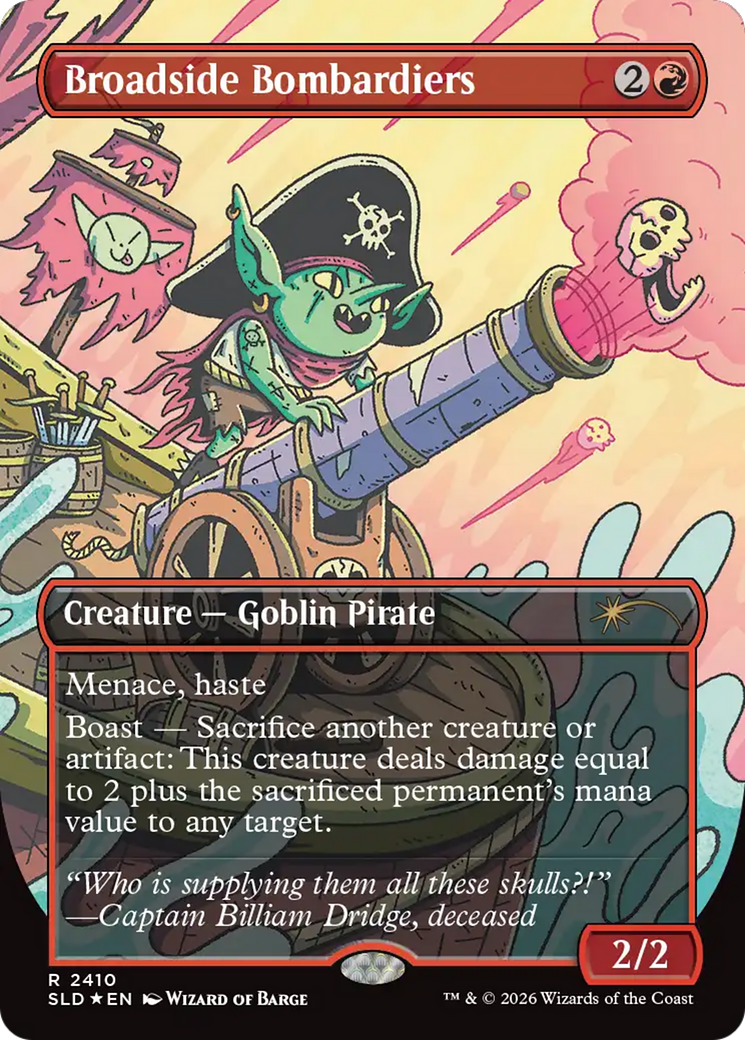 Broadside Bombardiers [Secret Lair Drop Series] | Gear Gaming Bentonville