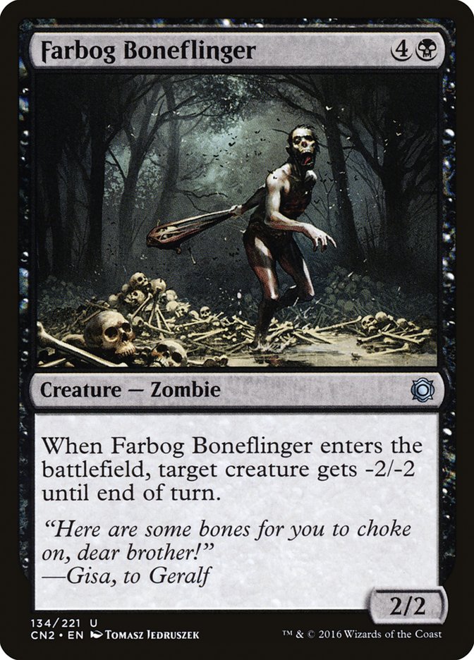 Farbog Boneflinger [Conspiracy: Take the Crown] | Gear Gaming Bentonville