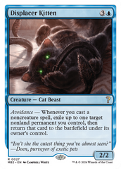 Displacer Kitten (White Border) [Mystery Booster 2] | Gear Gaming Bentonville