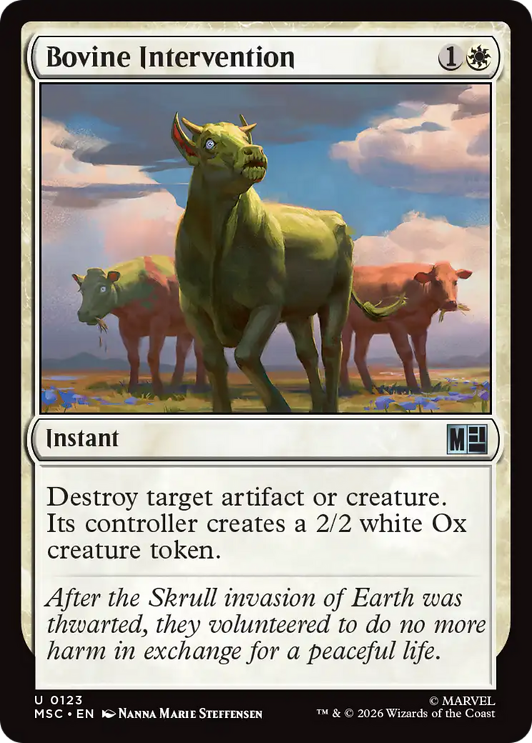 Bovine Intervention [Marvel Super Heroes Commander] | Gear Gaming Bentonville