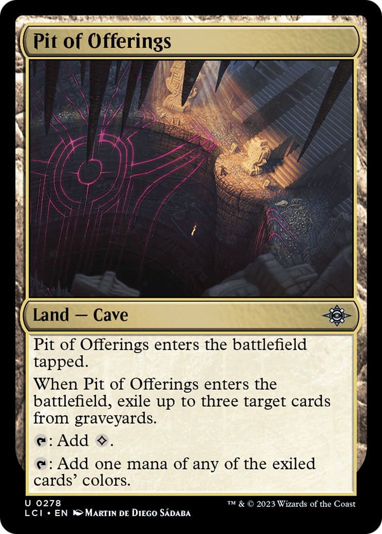 Pit of Offerings [The Lost Caverns of Ixalan] | Gear Gaming Bentonville