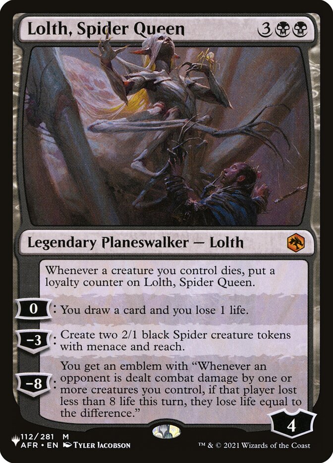 Lolth, Spider Queen [The List] | Gear Gaming Bentonville