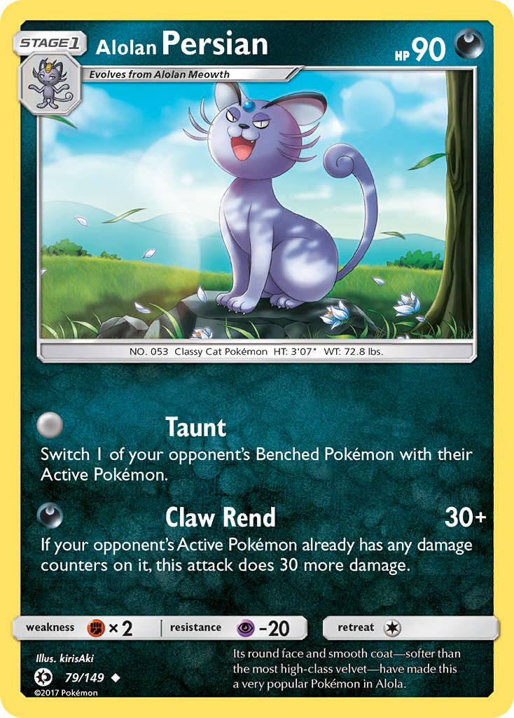 Alolan Persian (79/149) [Sun & Moon: Base Set] | Gear Gaming Bentonville