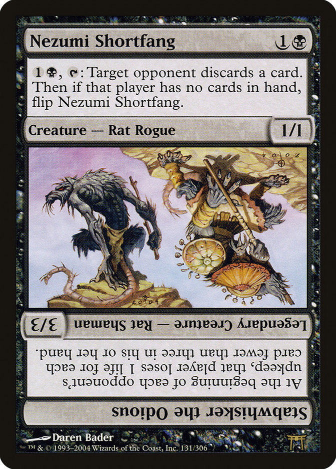 Nezumi Shortfang // Stabwhisker the Odious [Champions of Kamigawa] | Gear Gaming Bentonville