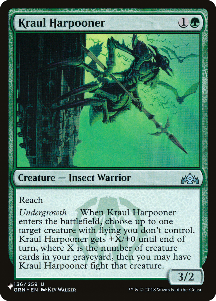 Kraul Harpooner [The List Reprints] | Gear Gaming Bentonville