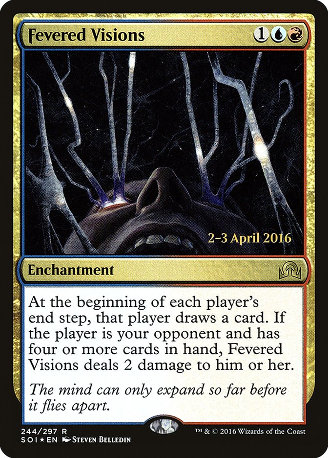 Fevered Visions [Shadows over Innistrad Prerelease Promos] | Gear Gaming Bentonville