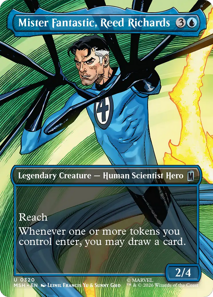 Mister Fantastic, Reed Richards (Borderless) [Marvel Super Heroes] | Gear Gaming Bentonville