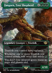 Fangorn, Tree Shepherd (Borderless Alternate Art) [The Lord of the Rings: Tales of Middle-Earth] | Gear Gaming Bentonville