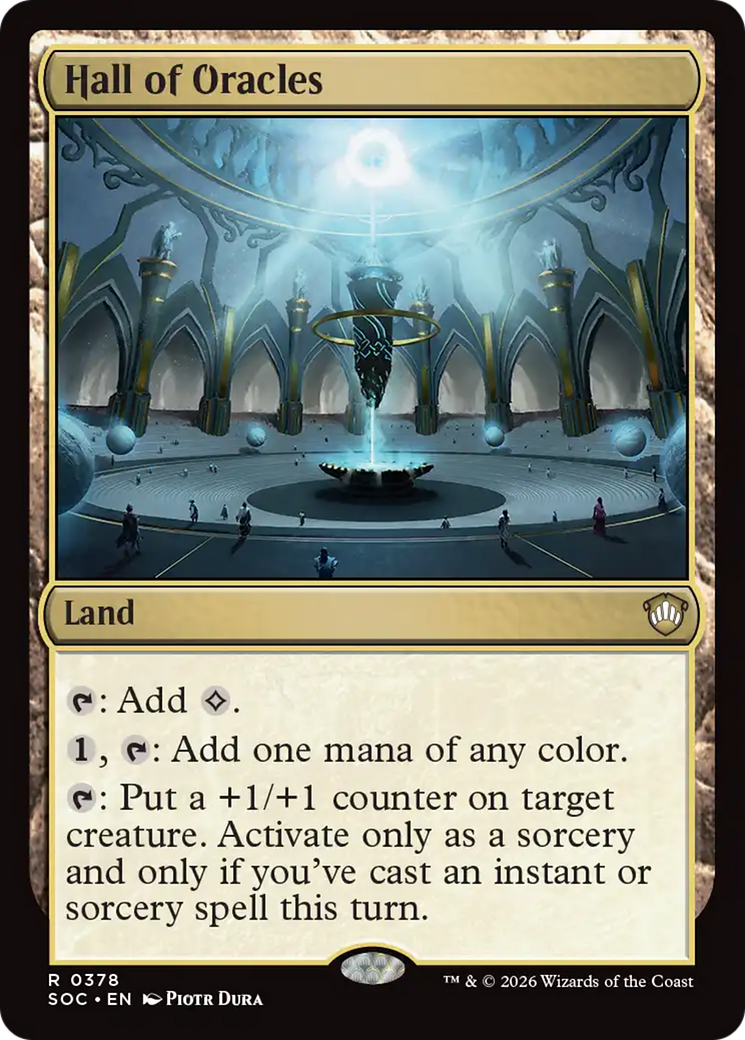 Hall of Oracles [Secrets of Strixhaven Commander] | Gear Gaming Bentonville