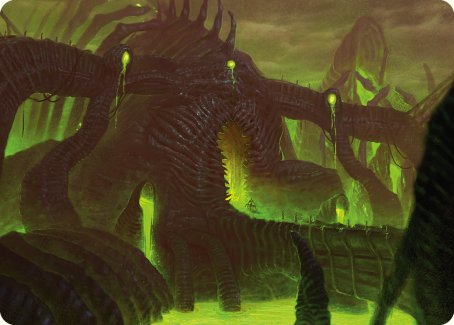 The Dross Pits Art Card [Phyrexia: All Will Be One Art Series] | Gear Gaming Bentonville