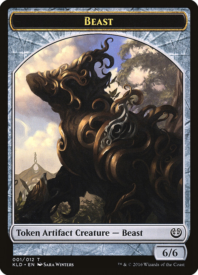 Beast Token [Kaladesh Tokens] | Gear Gaming Bentonville