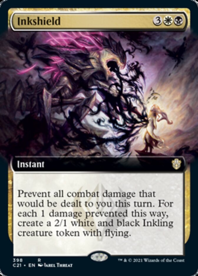 Inkshield (Extended Art) [Commander 2021] | Gear Gaming Bentonville