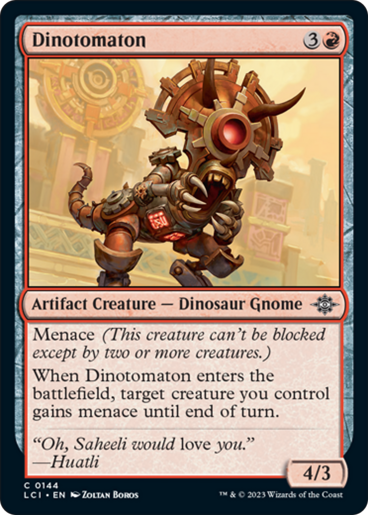 Dinotomaton [The Lost Caverns of Ixalan] | Gear Gaming Bentonville