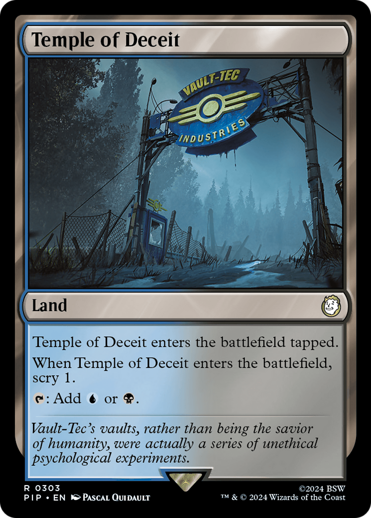 Temple of Deceit [Fallout] | Gear Gaming Bentonville