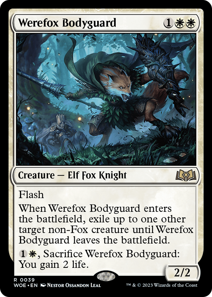 Werefox Bodyguard [Wilds of Eldraine] | Gear Gaming Bentonville