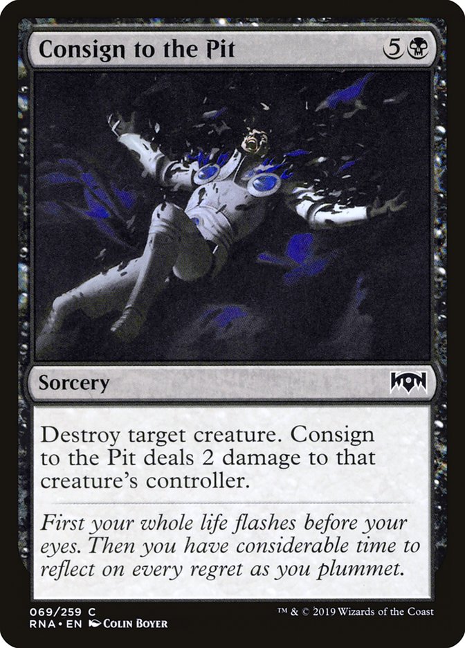 Consign to the Pit [Ravnica Allegiance] | Gear Gaming Bentonville