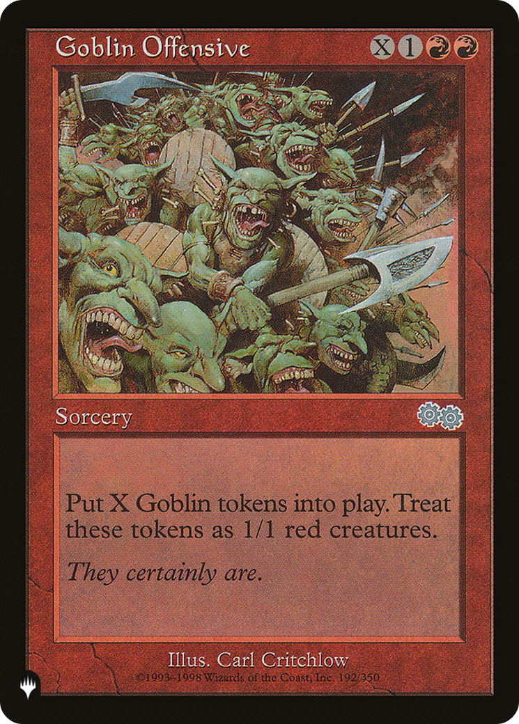 Goblin Offensive [The List Reprints] | Gear Gaming Bentonville