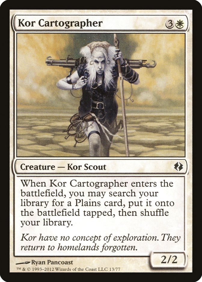 Kor Cartographer [Duel Decks: Venser vs. Koth] | Gear Gaming Bentonville