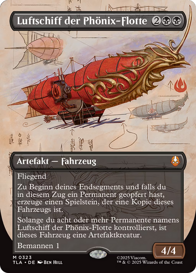 Phoenix Fleet Airship (Borderless) [Avatar: The Last Airbender] | Gear Gaming Bentonville