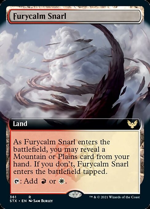 Furycalm Snarl (Extended Art) [Strixhaven: School of Mages] | Gear Gaming Bentonville