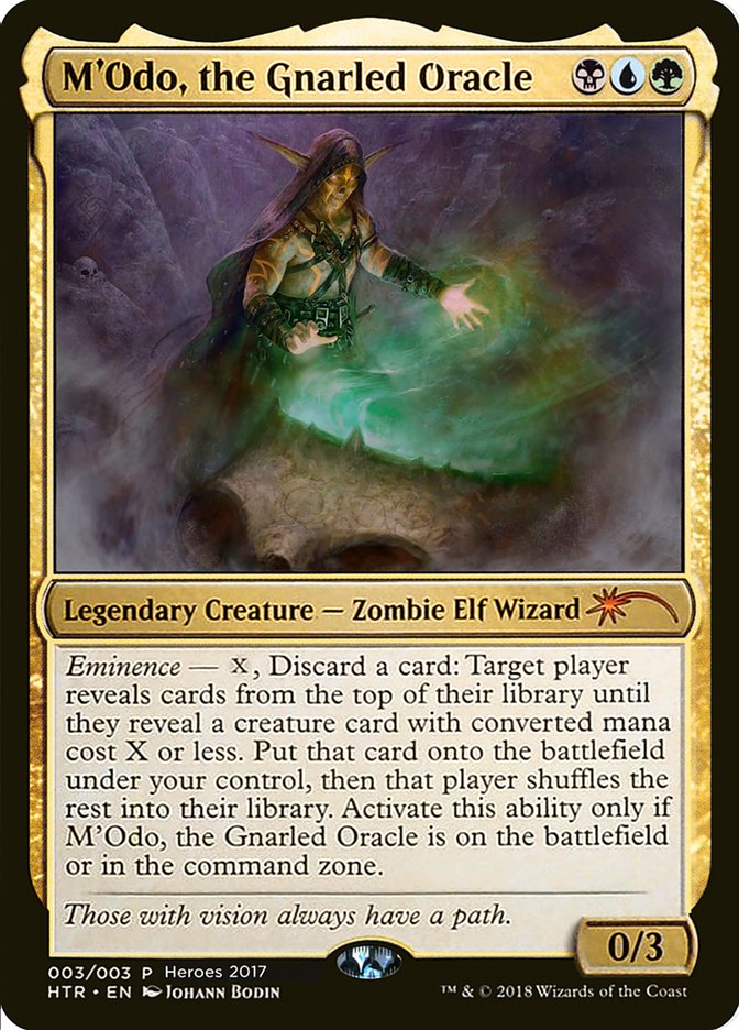 M'Odo, the Gnarled Oracle [Heroes of the Realm] | Gear Gaming Bentonville