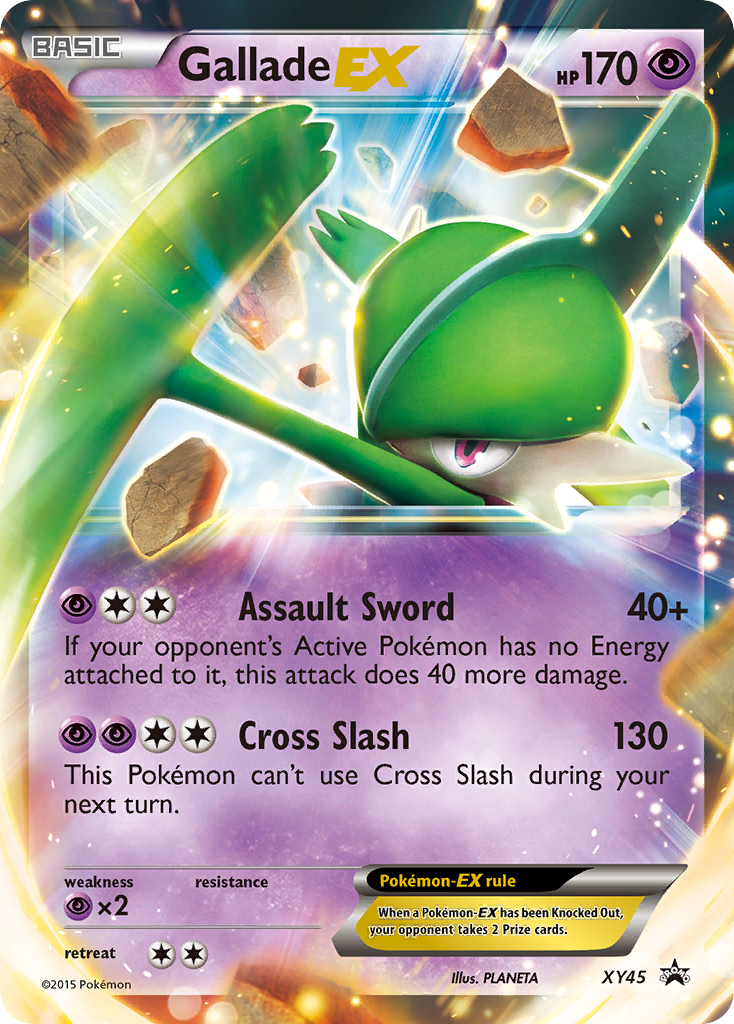 Gallade EX (XY45) [XY: Black Star Promos] | Gear Gaming Bentonville