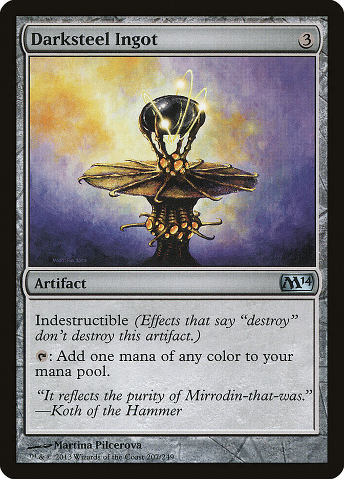 Darksteel Ingot [Magic 2014] | Gear Gaming Bentonville