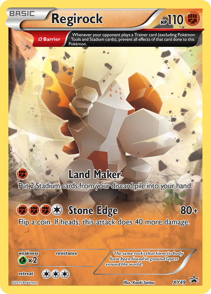 Regirock (XY49) [XY: Black Star Promos] | Gear Gaming Bentonville