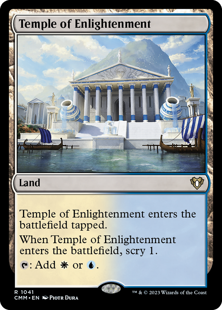 Temple of Enlightenment [Commander Masters] | Gear Gaming Bentonville