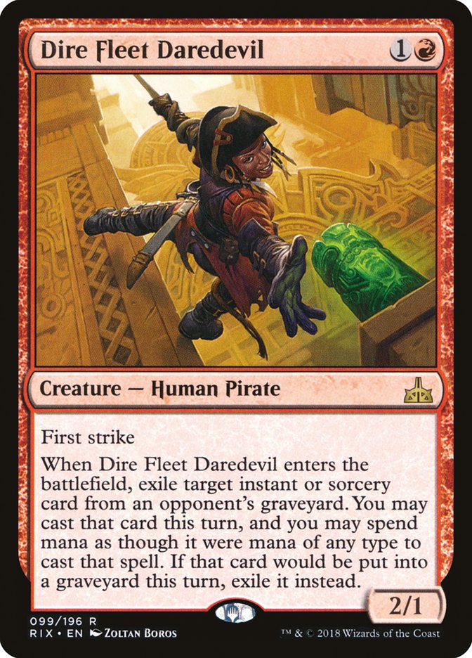Dire Fleet Daredevil [Rivals of Ixalan] | Gear Gaming Bentonville