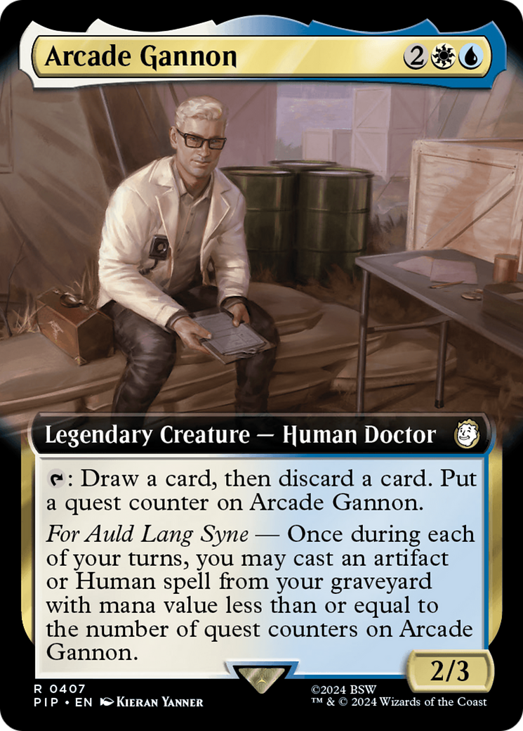 Arcade Gannon (Extended Art) [Fallout] | Gear Gaming Bentonville