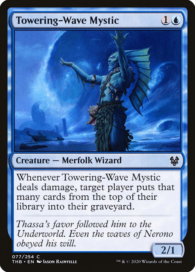 Towering-Wave Mystic [Theros Beyond Death] | Gear Gaming Bentonville