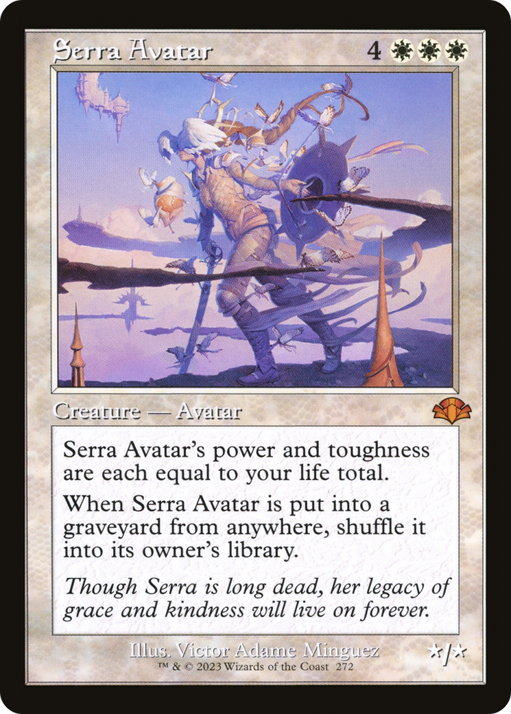 Serra Avatar (Retro) [Dominaria Remastered] | Gear Gaming Bentonville