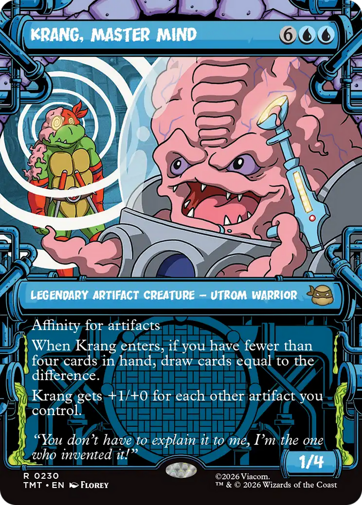 Krang, Master Mind (Showcase) [Teenage Mutant Ninja Turtles] | Gear Gaming Bentonville