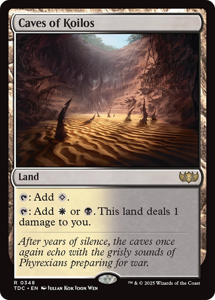 Caves of Koilos [Tarkir: Dragonstorm Commander] | Gear Gaming Bentonville