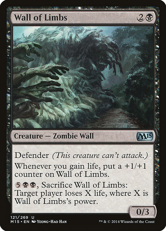 Wall of Limbs [Magic 2015] | Gear Gaming Bentonville