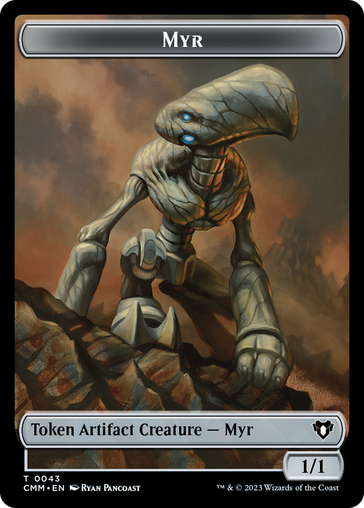 Myr Token [Commander Masters Tokens] | Gear Gaming Bentonville