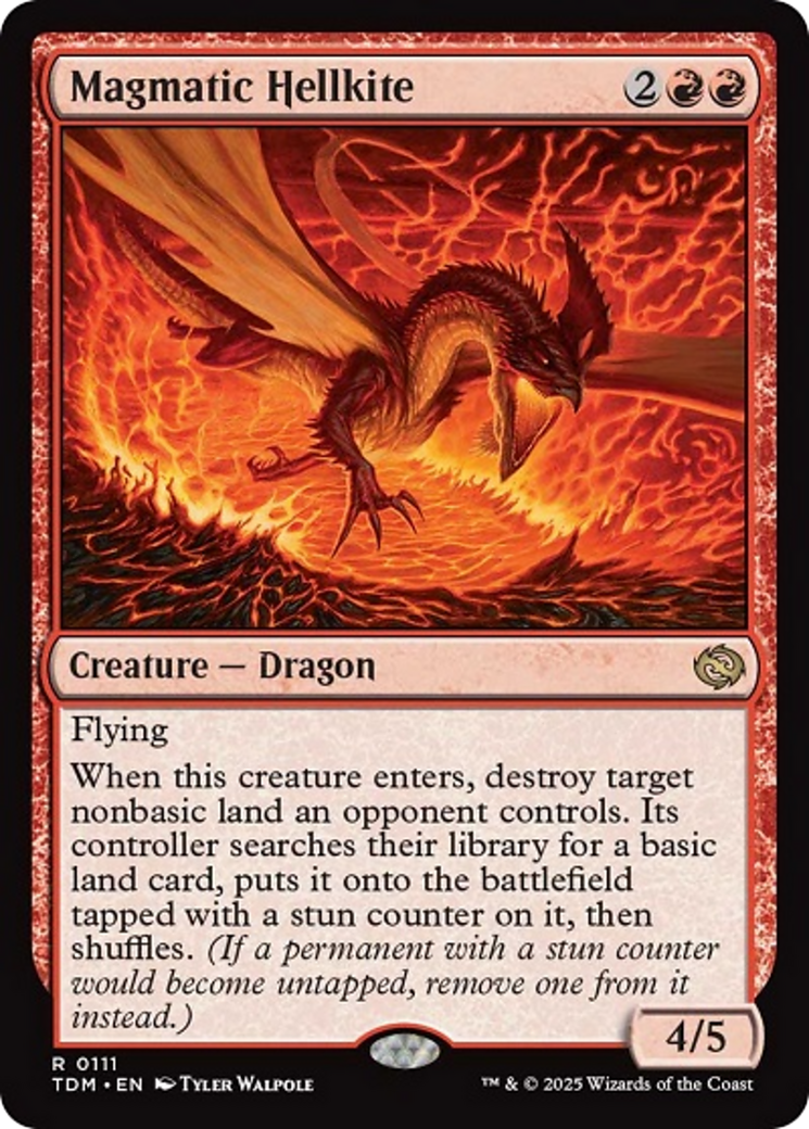 Magmatic Hellkite [Tarkir: Dragonstorm] | Gear Gaming Bentonville