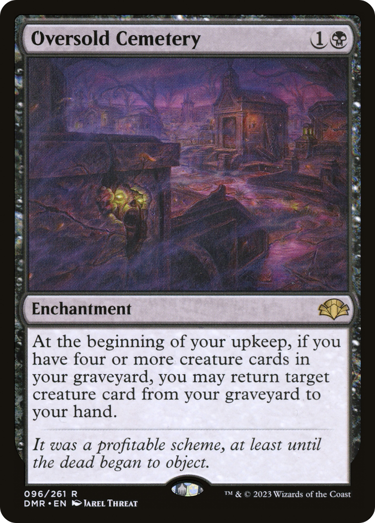 Oversold Cemetery [Dominaria Remastered] | Gear Gaming Bentonville