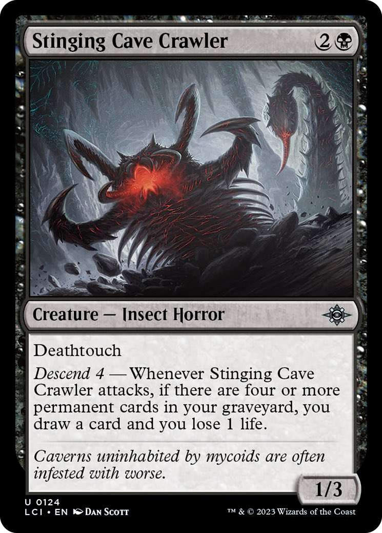 Stinging Cave Crawler [The Lost Caverns of Ixalan] | Gear Gaming Bentonville