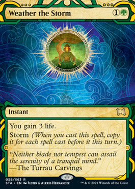 Weather the Storm (Foil Etched) [Strixhaven: School of Mages Mystical Archive] | Gear Gaming Bentonville