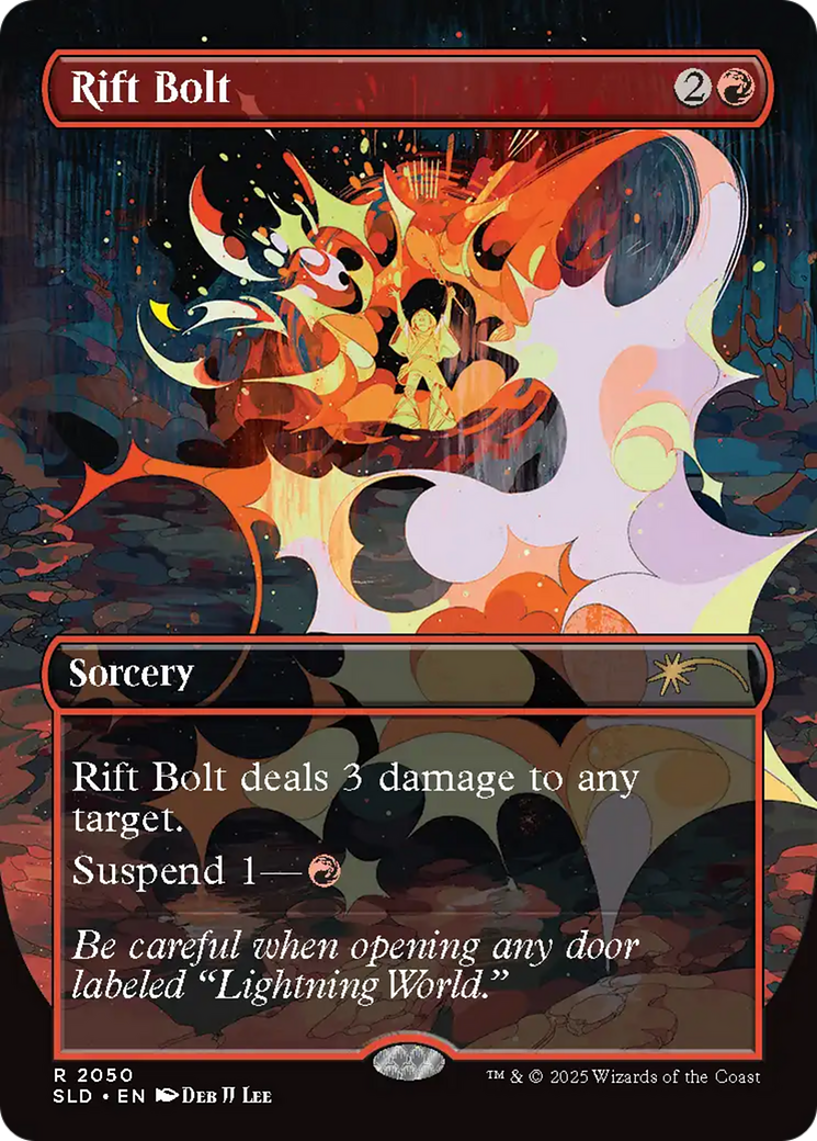 Rift Bolt (2050) (Rainbow Foil) [Secret Lair Drop Series] | Gear Gaming Bentonville