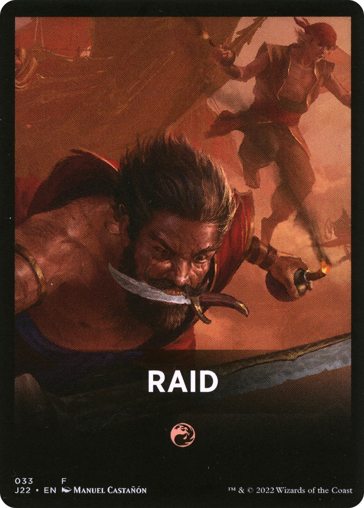 Raid Theme Card [Jumpstart 2022 Front Cards] | Gear Gaming Bentonville
