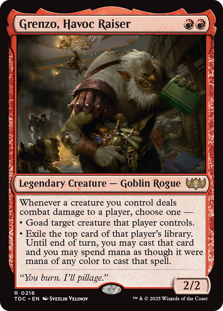 Grenzo, Havoc Raiser [Tarkir: Dragonstorm Commander] | Gear Gaming Bentonville