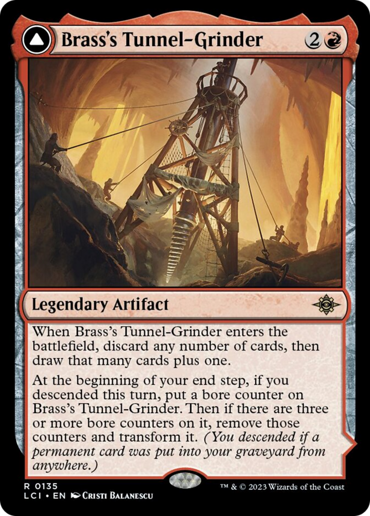 Brass's Tunnel-Grinder // Tecutlan, The Searing Rift [The Lost Caverns of Ixalan] | Gear Gaming Bentonville