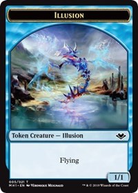 Illusion (005) // Marit Lage (006) Double-Sided Token [Modern Horizons Tokens] | Gear Gaming Bentonville