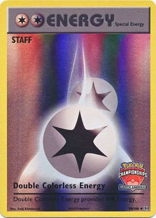 Double Colorless Energy (90/108) (NA Championship Promo Staff) [XY: Evolutions] | Gear Gaming Bentonville