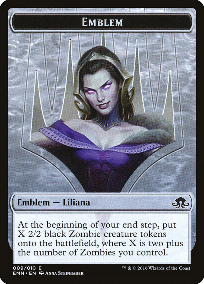 Liliana, the Last Hope Emblem [Eldritch Moon Tokens] | Gear Gaming Bentonville